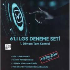 Koray Varol Akademi 8.Sınıf 1. Dönem 6' Lı LGS Deneme Seti (1. Dönem Tam Kontrol)