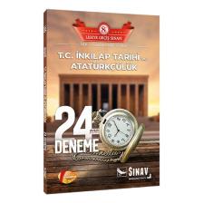 Sınav Yayınları 8. Sınıf LGS T.C. İnkılap Tarihi ve Atatürkçülük 24 Deneme