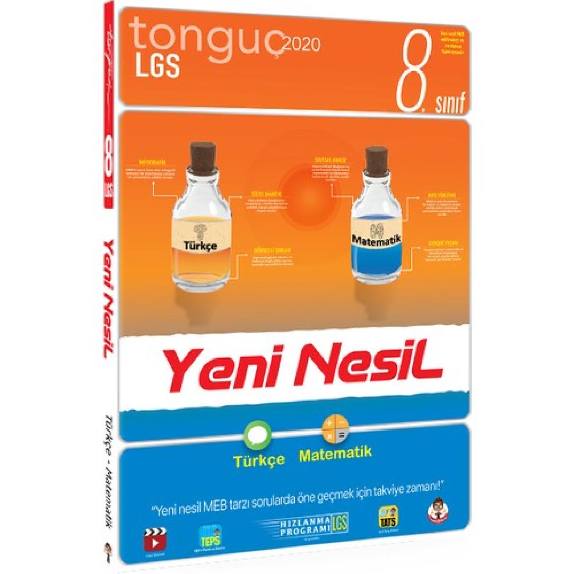 Tonguç Akademi 8. Sınıf LGS Türkçe Matematik Yeni Nesil Soru Bankası