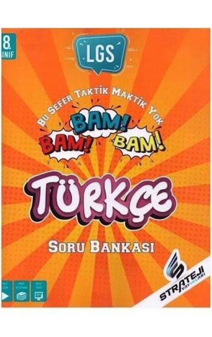 Strateji Yayınları  8. Sınıf Türkçe Soru Bankası Bam Bam