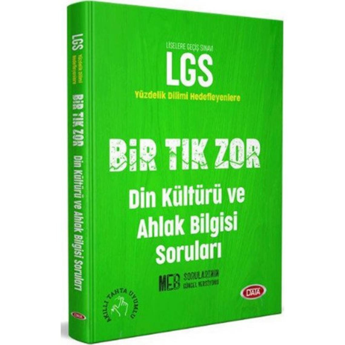 Data Yayınları LGS 8. Sınıf Bir Tık Zor Din Kültürü ve Ahlak Bilgisi Soruları