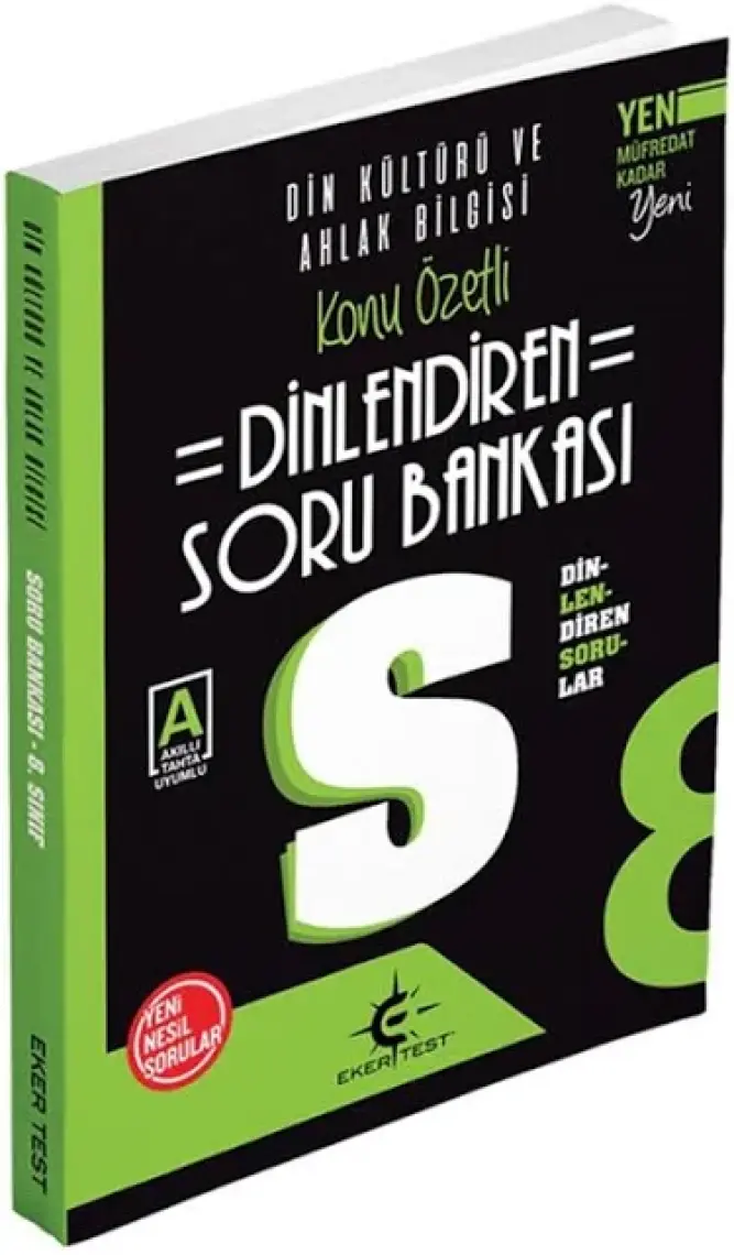 Eker Test Yayınları Arı Yayıncılık 8. Sınıf Dinlendiren Sorular