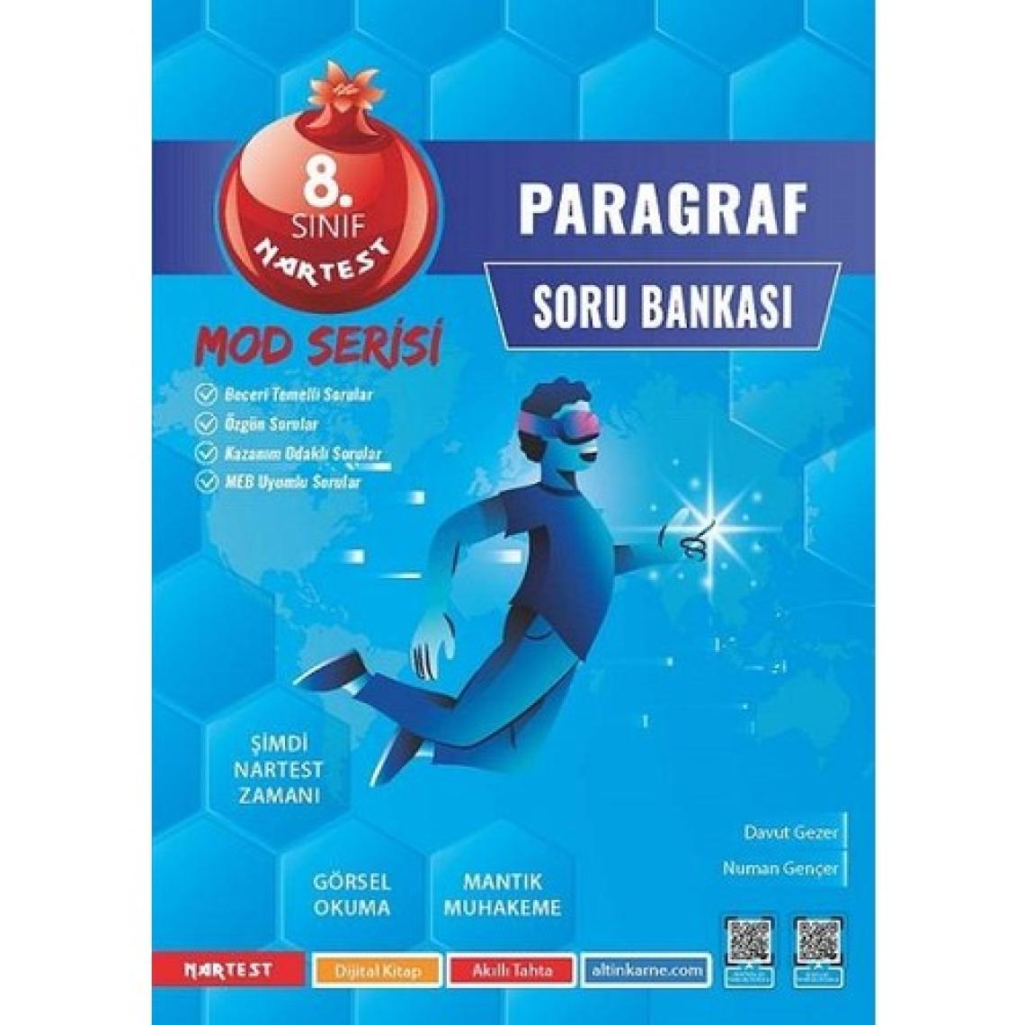 Nartest Yayınevi 8. Sınıf Mod Paragraf Soru Bankası