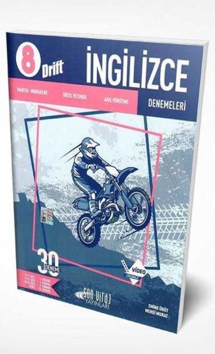 Son Viraj Yayınları 8. Sınıf Ingilizce 30'lu Ingilizce Deneme Drift Serisi