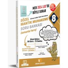 Sinan Kuzucu Yayınları 2024 LGS 8. Sınıf Sözel Mantık Muhakeme Soru Bankası