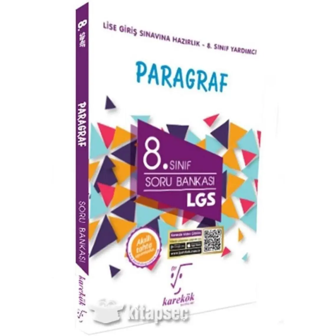 Karekök Yayınları 8. Sınıf  LGS 1. Paragraf Soru Bankası