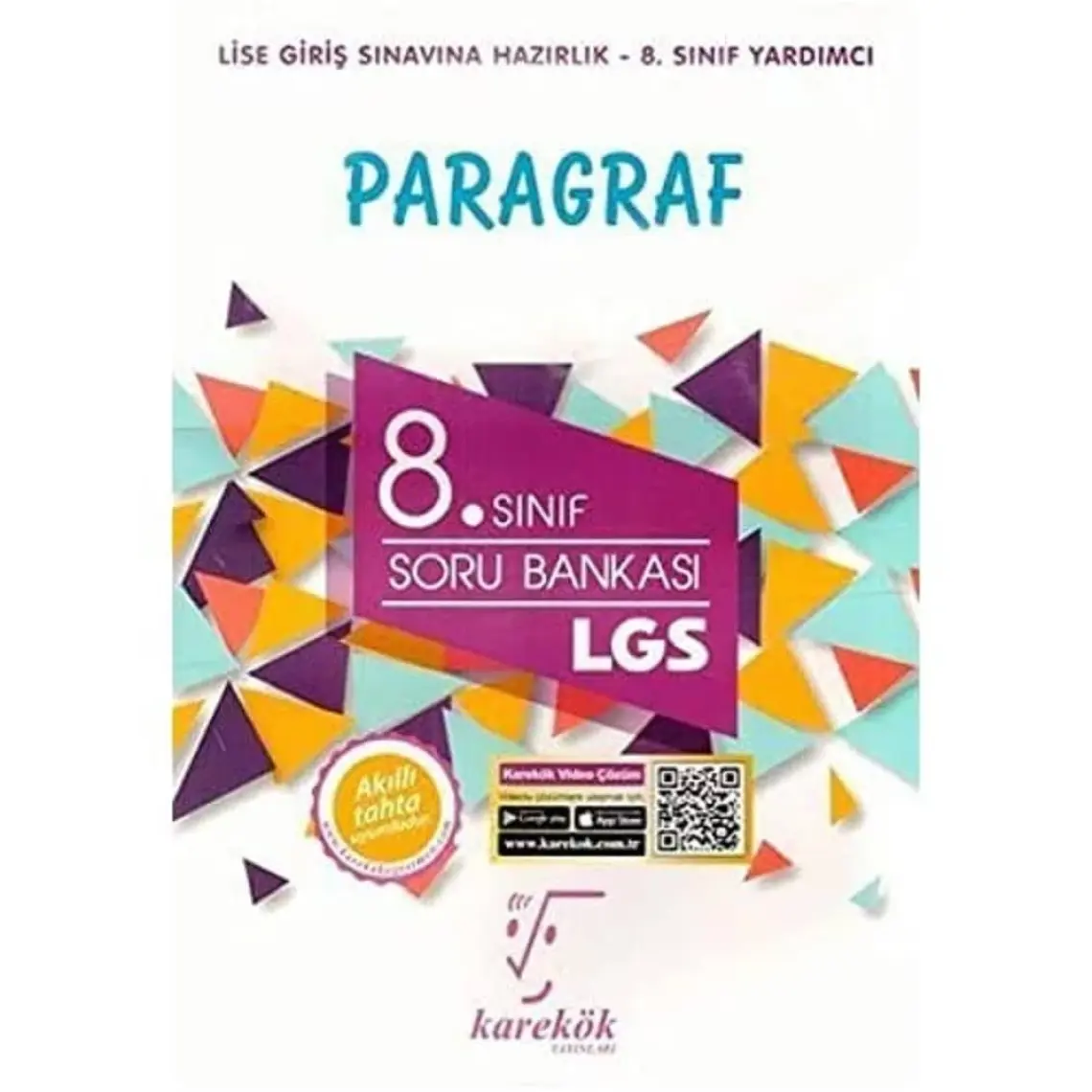 Karekök Yayınları 8. Sınıf  LGS 1. Paragraf Soru Bankası
