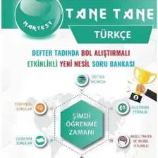 Nartest Yayınevi 8. Sınıf Defter Tadında Tane Tane Türkçe