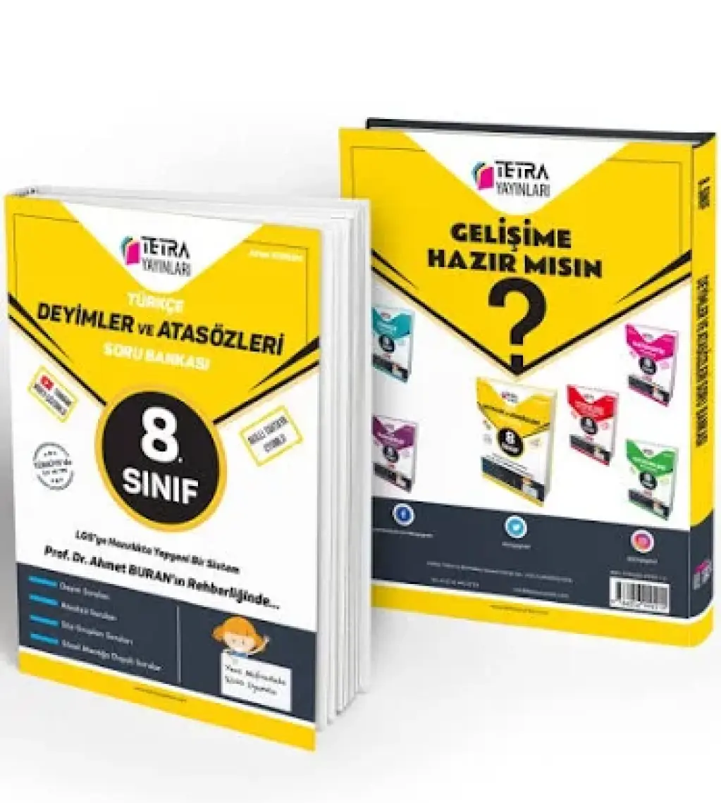 Tetra Yayınları 8.sınıf Türkçe Deyimler ve Atasözleri Soru Bankası
