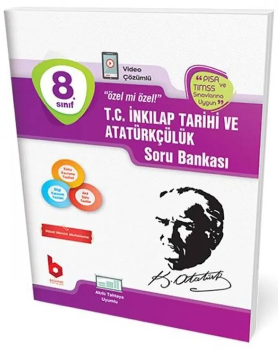 Basamak Yayınları 8. Sınıf LGS T.C. Inkılap Tarihi ve Atatürkçülük Cumartesi Test