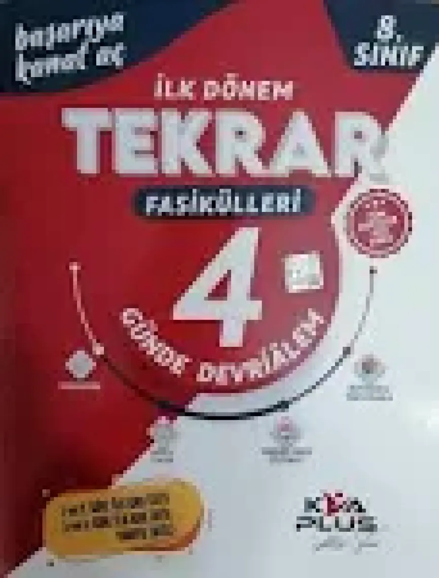 Koray Varol Akademi Plus 8.Sınıf LGS Ilk Dönem Tekrar Fasikülleri 4 Günde Devri Alem