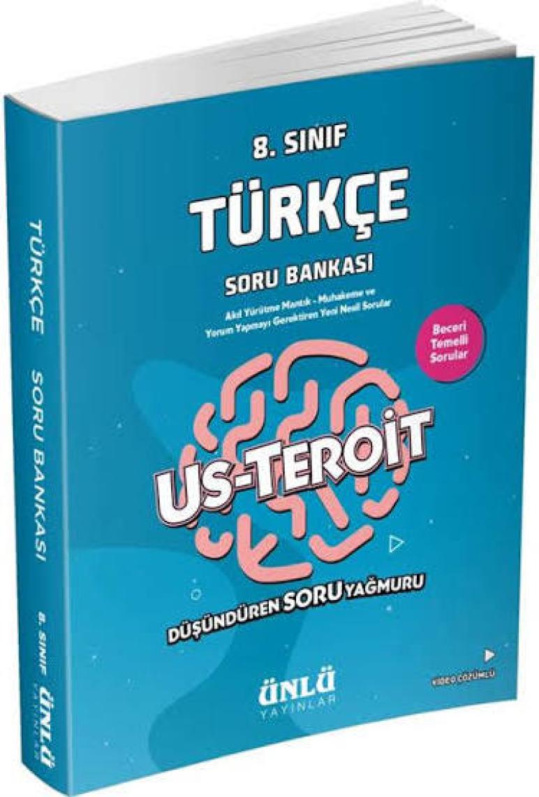 Ünlü Yayınları 8. Sınıf Us-Teroit Paragraf Soru Bankası