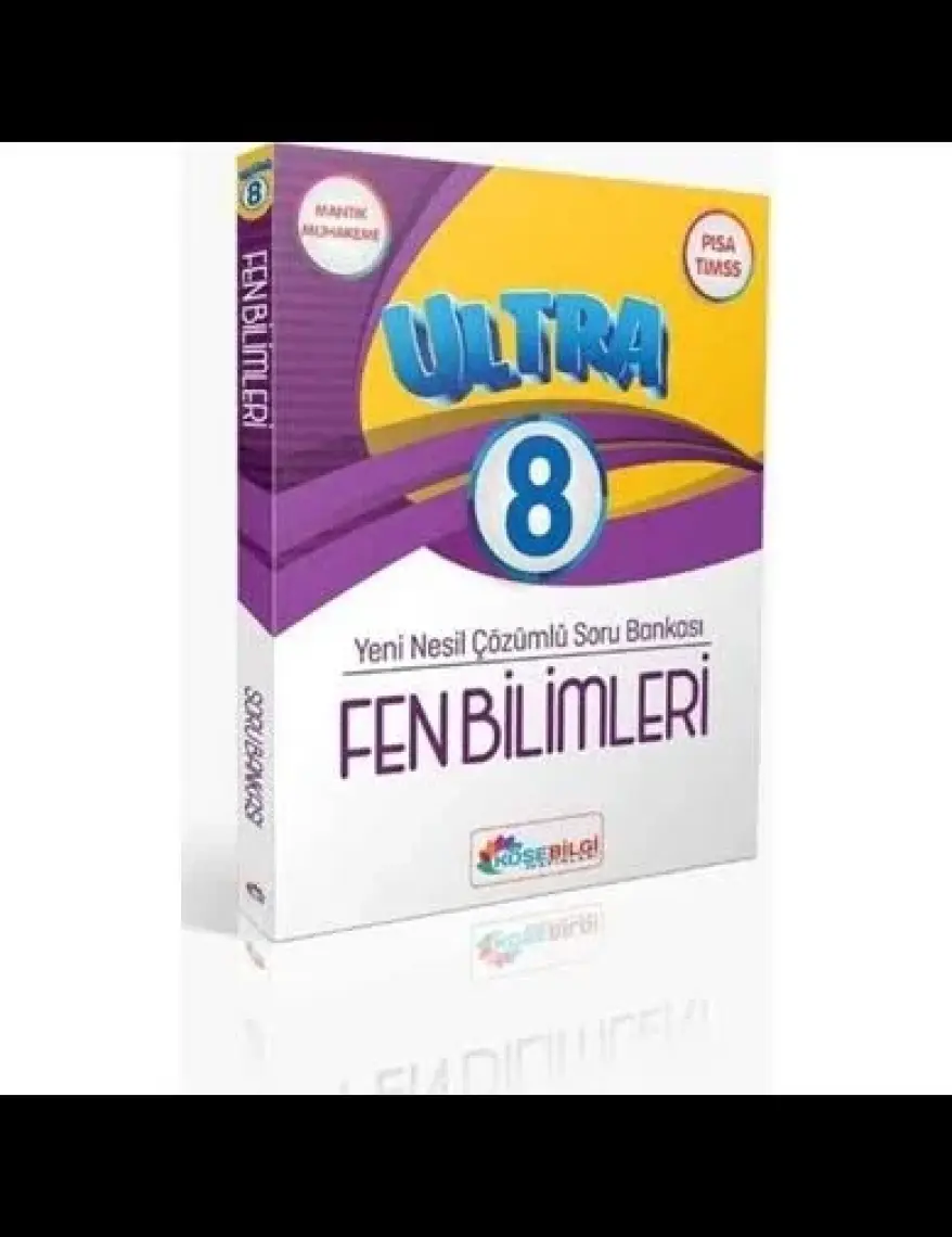 Köşebilgi Yayınları  Ultra Yeni Nesil Çözümlü Fen Bilimleri Soru Bankası 8.Sınıf