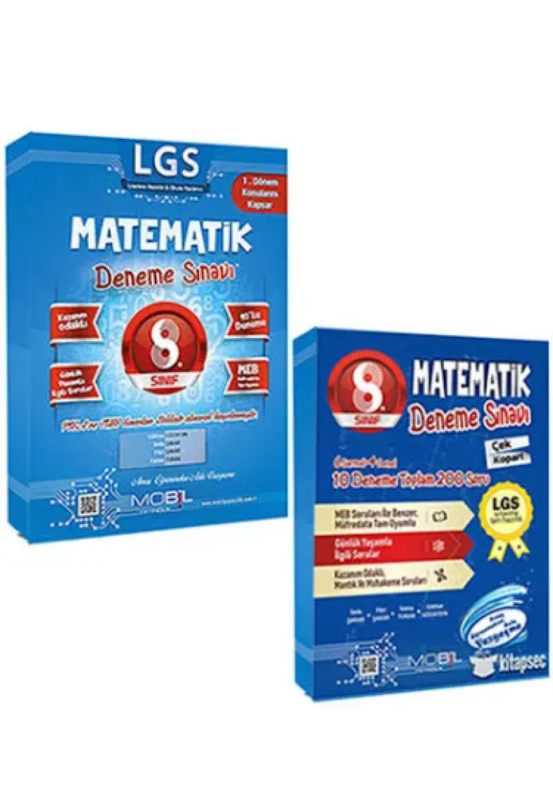 Nartest Yayınevi 8. Sınıf Matematik 16'lı Deneme Sınavı