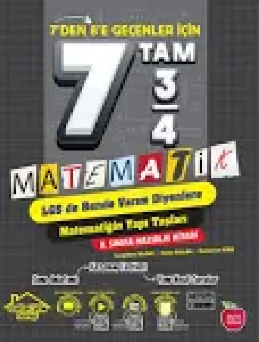 Newton Yayınları 7'den 8'e Hazırlık Matematik