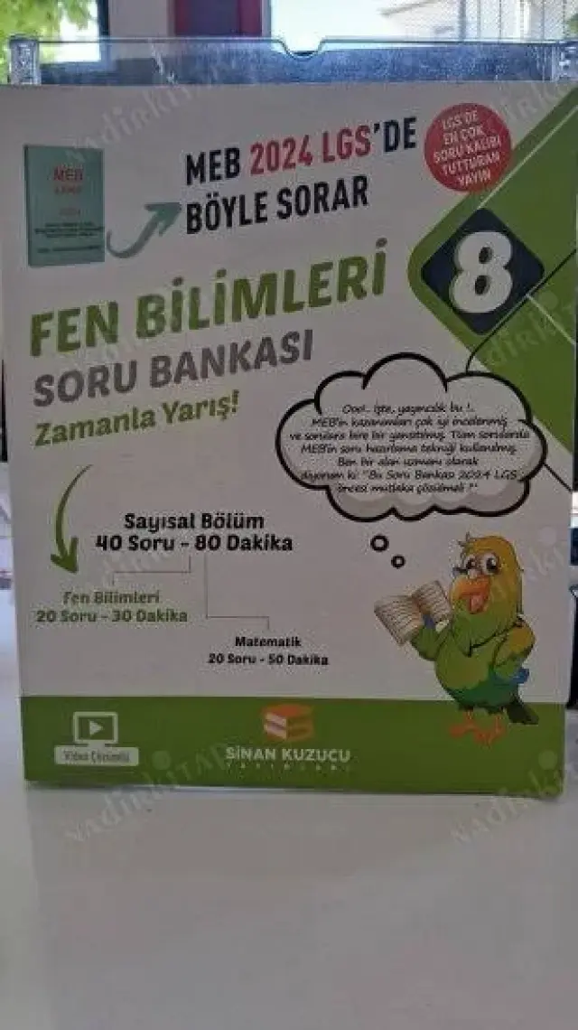 Sinan Kuzucu Yayınları 8. Sınıf İlk Doz Sarmal Branş Denemeleri Fen Bilimleri 2025