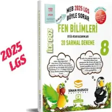 Sinan Kuzucu Yayınları 8. Sınıf İlk Doz Sarmal Branş Denemeleri Fen Bilimleri 2025