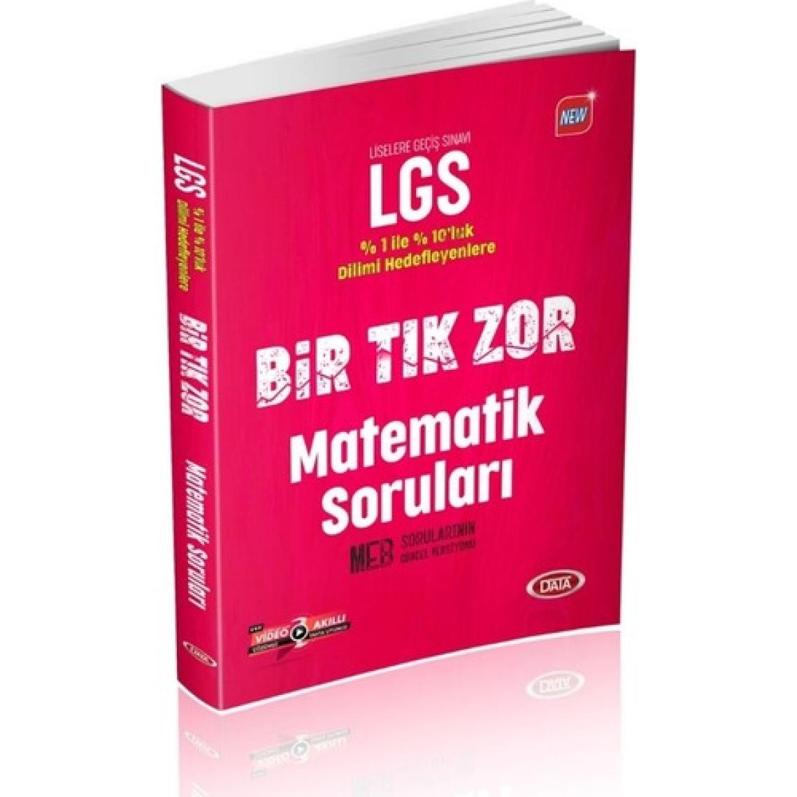 Data Yayınları LGS Bir Tık Zor Matematik Soruları