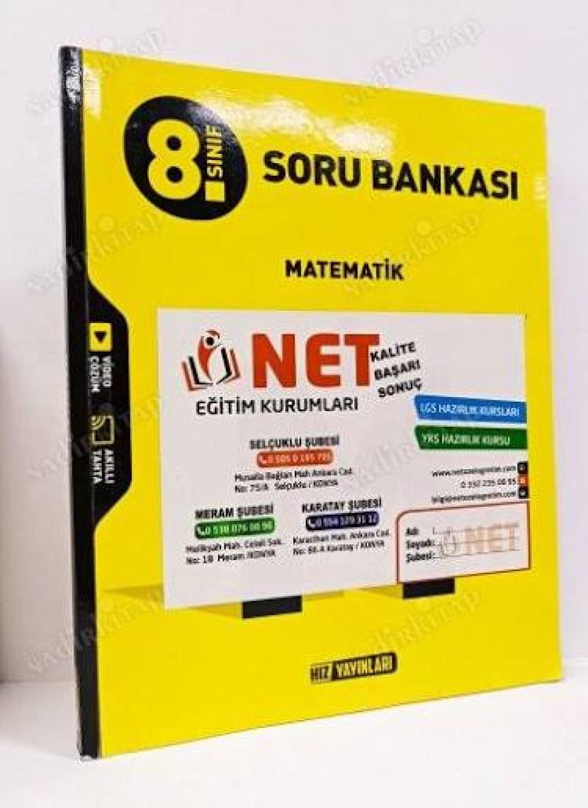 Hız Yayınları 8. Sınıf Matematik Soru Bankası