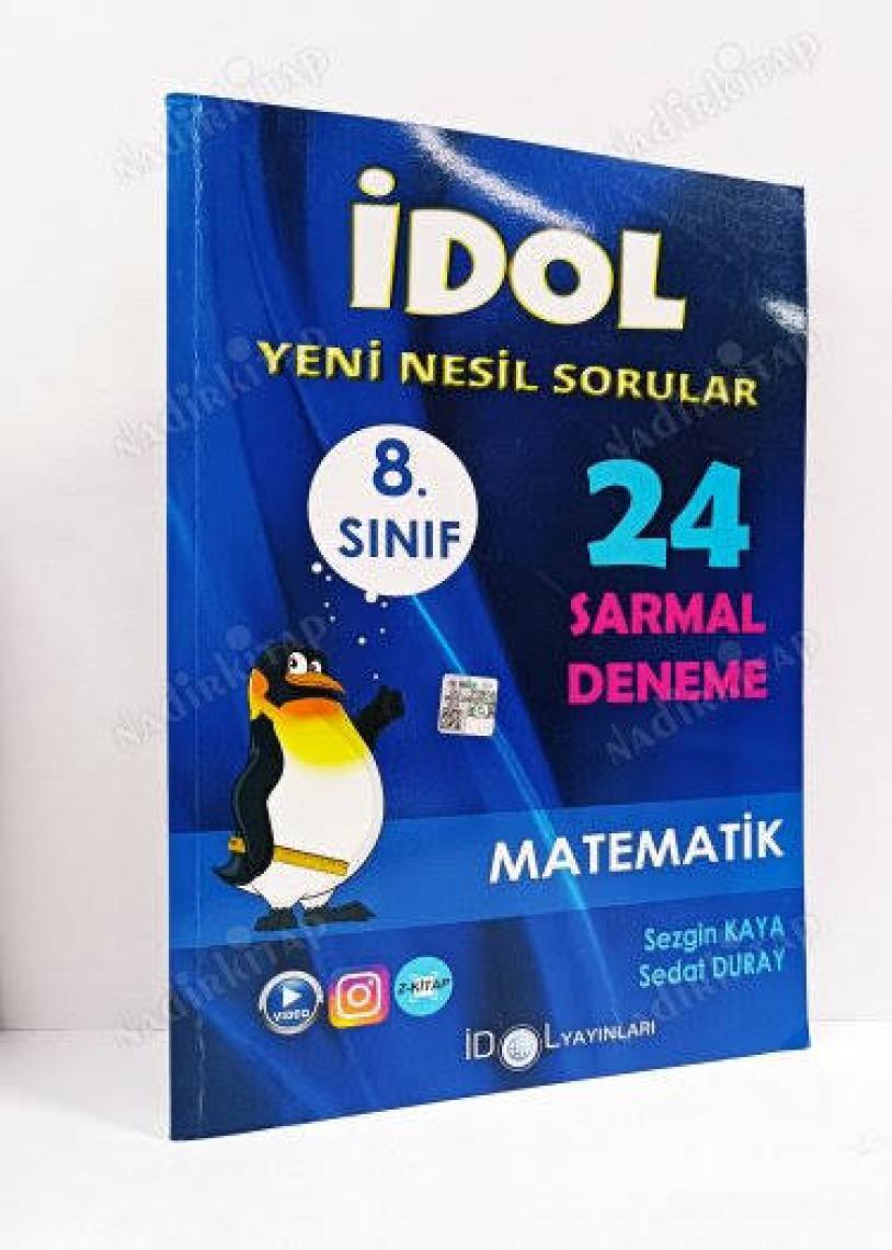 Idol Yayınları 8. Sınıf Matematik 24'lü Yeni Nesil Deneme