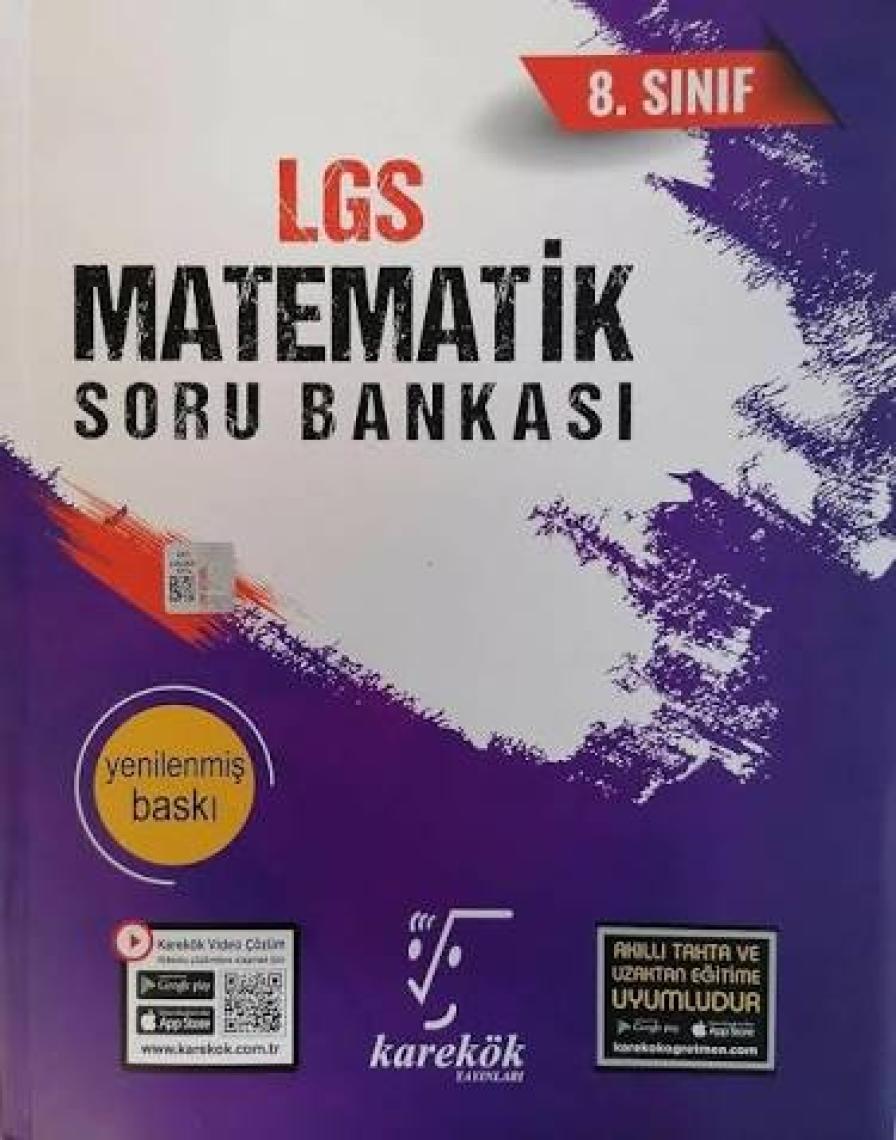 8. Sınıf LGS Matematik Soru Bankası Yni