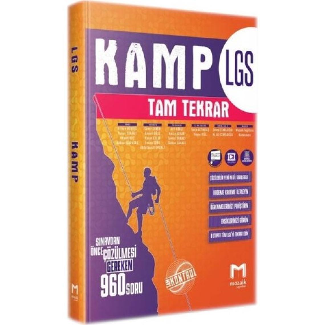 Mozaik Yayınları 8. Sınıf LGS Kamp Tam Tekrar - Caner Şener