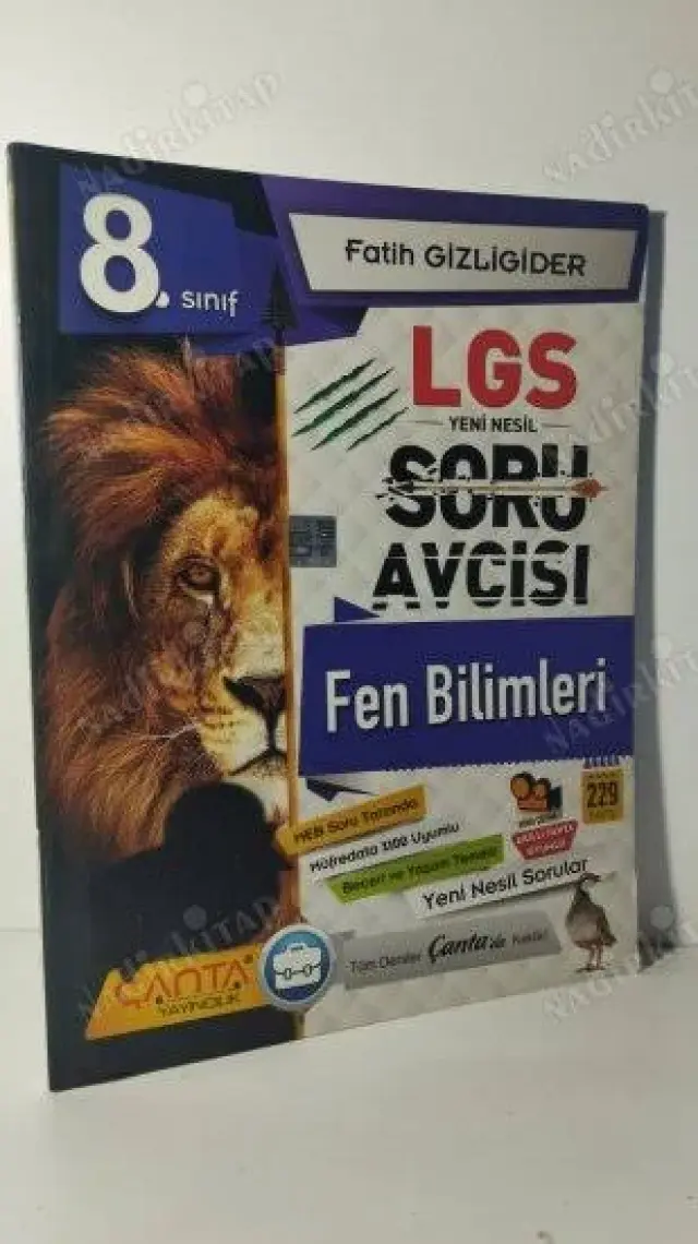 Çanta Yayınları 8. Sınıf LGS Fen Bilimleri Soru Avcısı