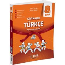 Gizli Yayınları 2025 8. Sınıf Türkçe Değerlendirme Föyleri Gizli Kuşak Serisi