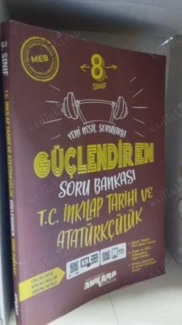 Ankara Yayıncılık 8.Sınıf  LGS Matematik Güçlendiren Soru Bankası