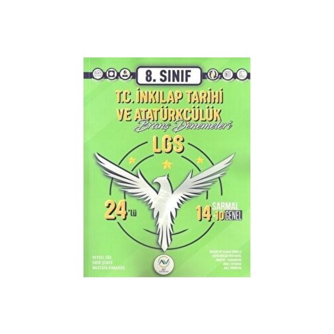 Ava Yayınları Av Yayınları 8. Sınıf Lgs T.c. Inkılap Tarihi ve Atatürkçülük 24 Lü Branş Deneme