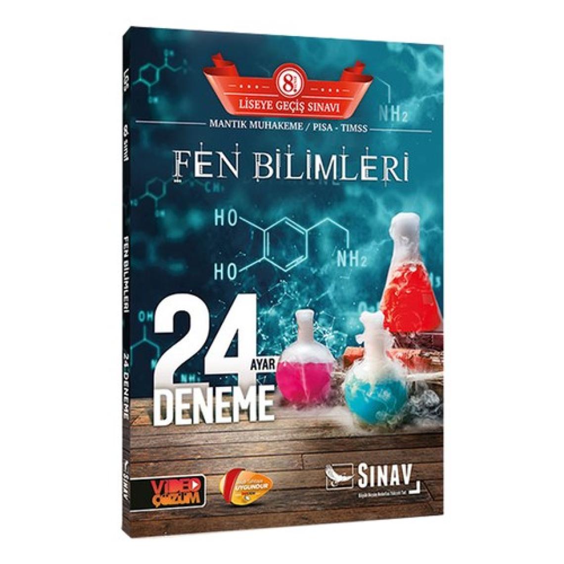 Sınav Yayınları 8. Sınıf LGS Fen Bilimleri 24 Deneme