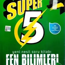 Nitelik Yayınları 5. Sınıf Fen Bilimleri Süper Yeni Nesil Soru Kitabı