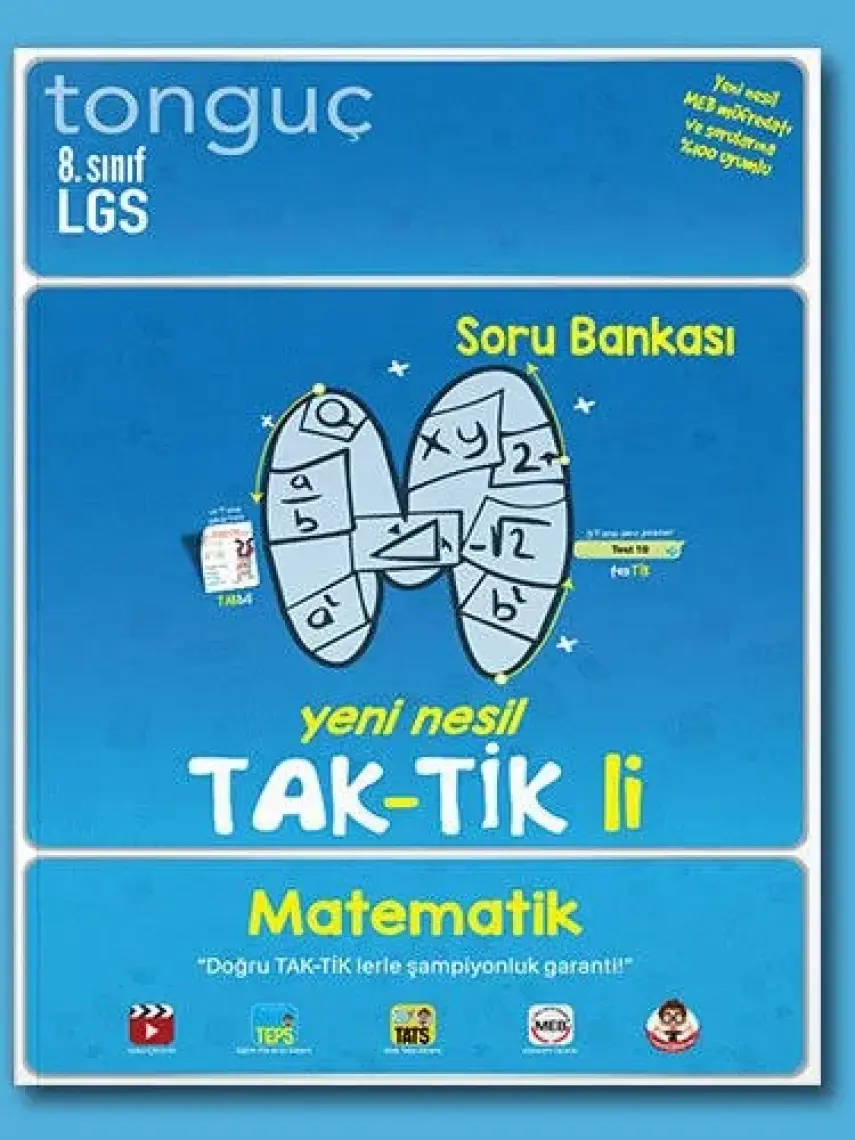 Tonguç Akademi 8. Sınıf Matematik Taktikli Soru Bankası