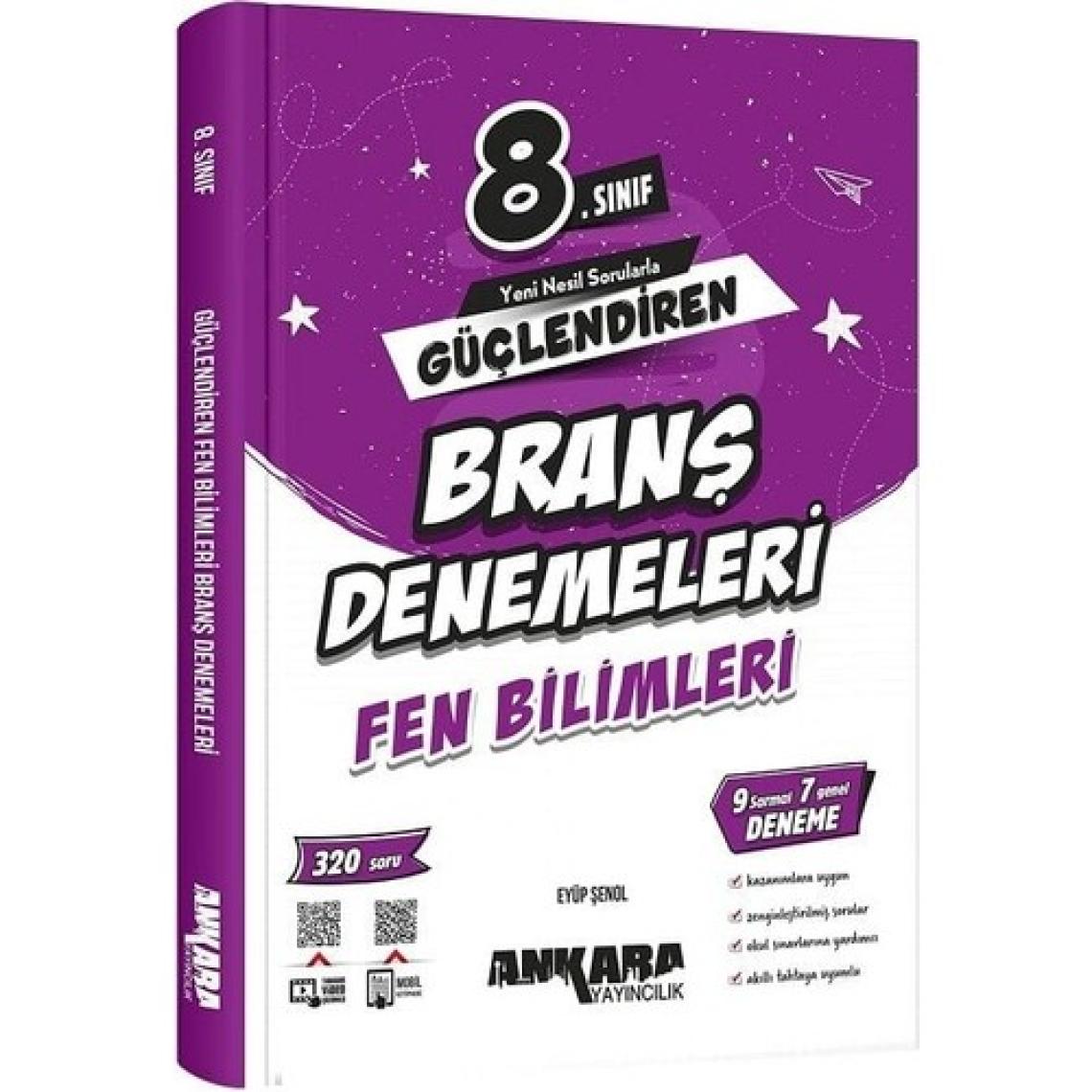 Ankara Yayıncılık 8. Sınıf Fen Bilimleri Güçlendiren Branş Denemeleri Ankara Yayıncılık