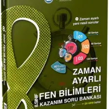 Çanta Yayınları 8.Sınıf Fen Bilimleri Zaman Ayarlı Kazanım Soru Bankası