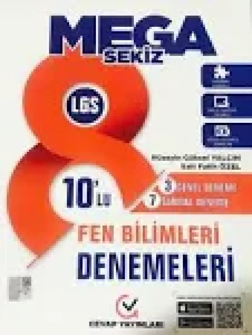 Cevap Yayınları Mega LGS 10'lu Fen Bilimleri Deneme Sınavı