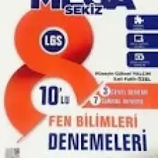 Cevap Yayınları Mega LGS 10'lu Fen Bilimleri Deneme Sınavı