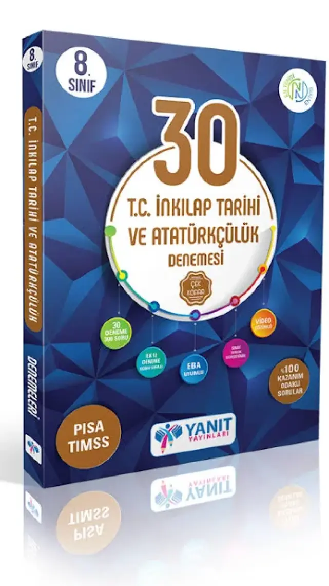 Yanıt Yayınları  8. Sınıf Matematik Soru Bankası