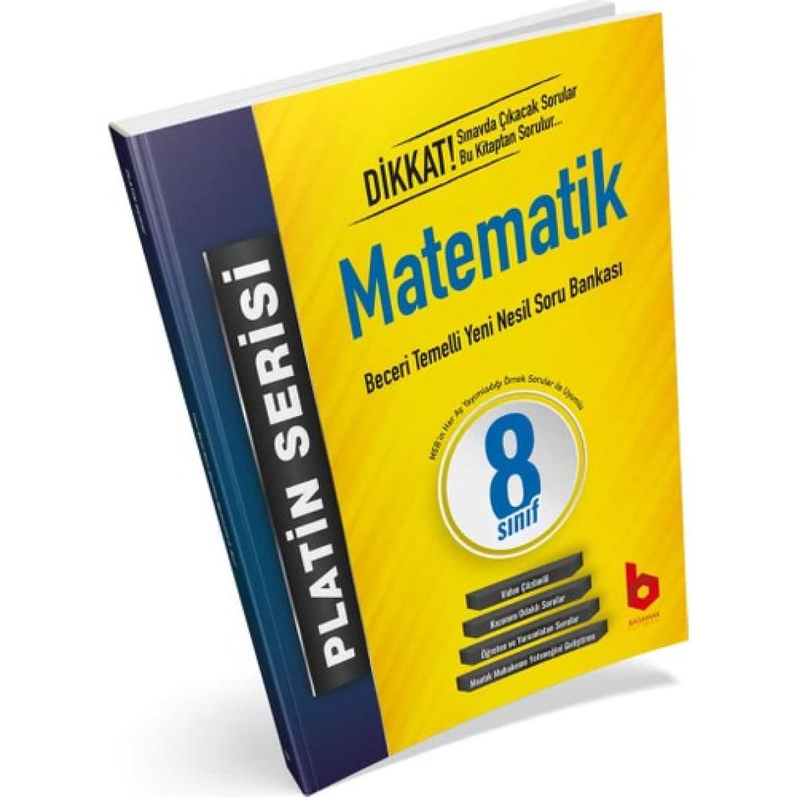 Basamak Yayınları LGS 8.Sınıf Platin Serisi Matematik Yeni Nesil Soru Bankası