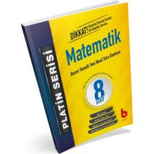 Basamak Yayınları LGS 8.Sınıf Platin Serisi Matematik Yeni Nesil Soru Bankası