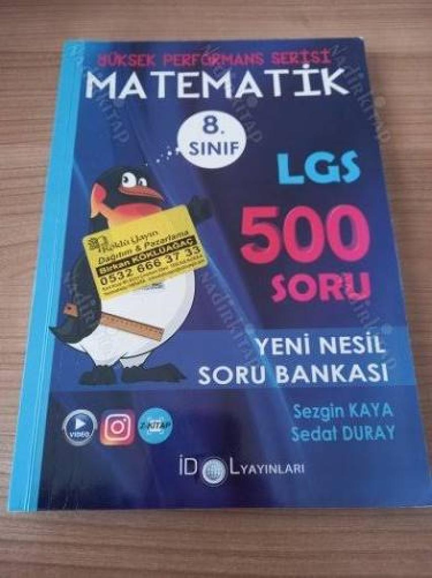 İdol Yayınları 8. Sınıf Yüksel Performans Matematik Soru Bankası
