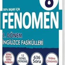 Fenomen Okul 8. Sınıf Lgs 1. Dönem İngilizce Fasikülleri 12 Deneme