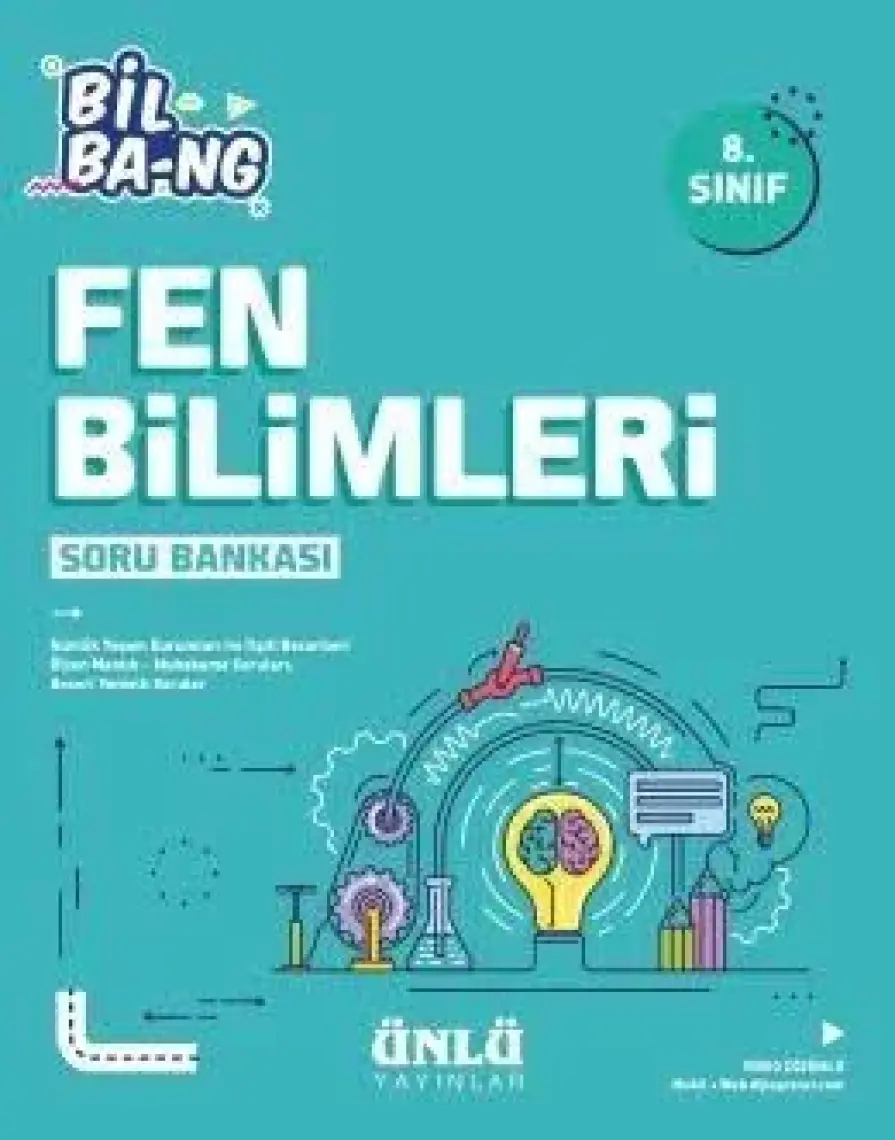 Ünlü Yayınları Us-Teroit 8.sınıf Fen Bilimleri Soru Bankası