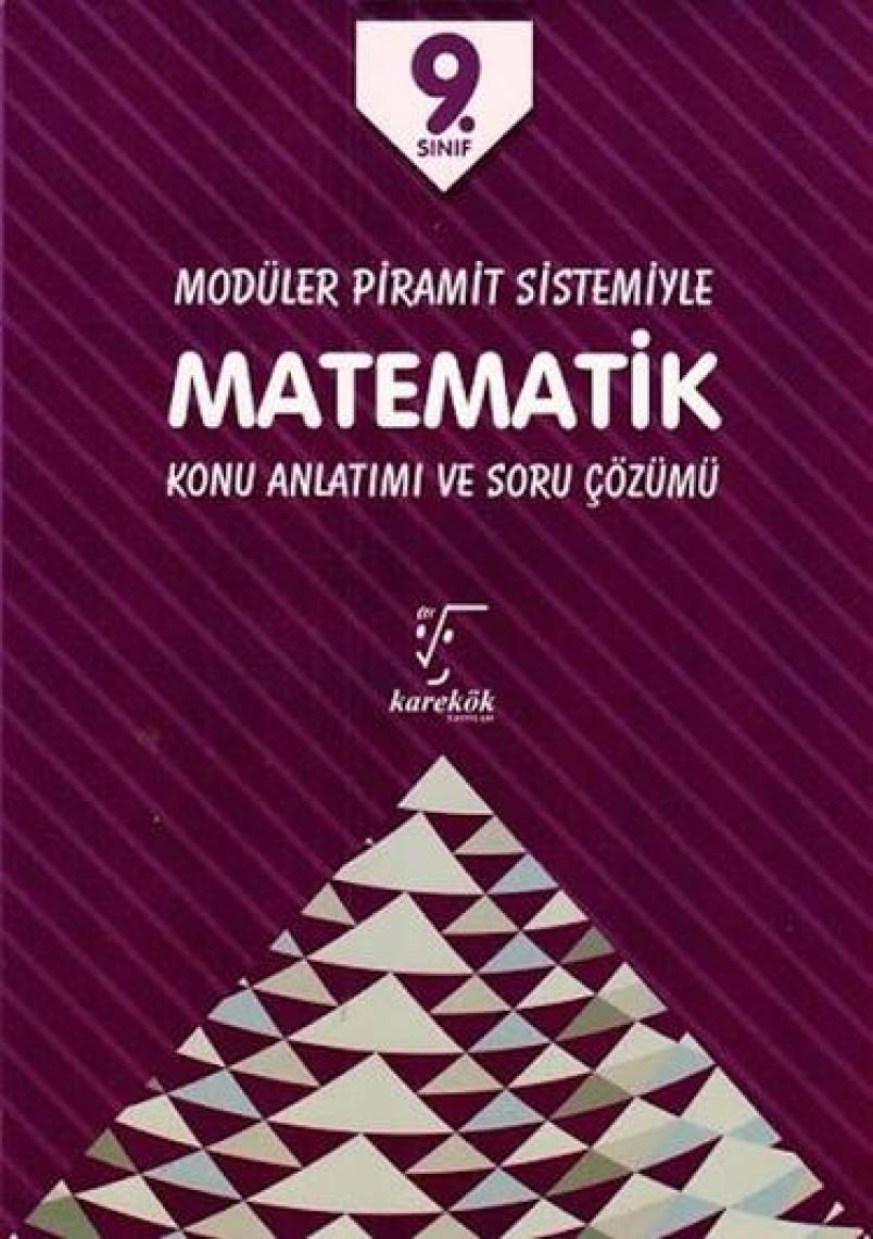 Karekök Yayıncılık 9. Sınıf Matematik Konu Anlatımlı-