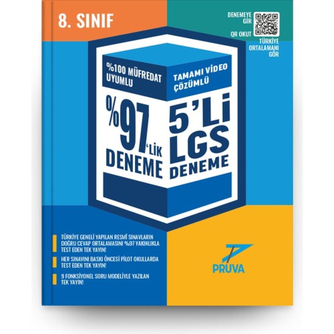 Pruva Akademi 8. Sınıf 5'li LGS Deneme Sınavı