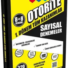 Tandem Yayınları Otorite 8.sınıf LGS 1.Dönem Sayısal Denemeler