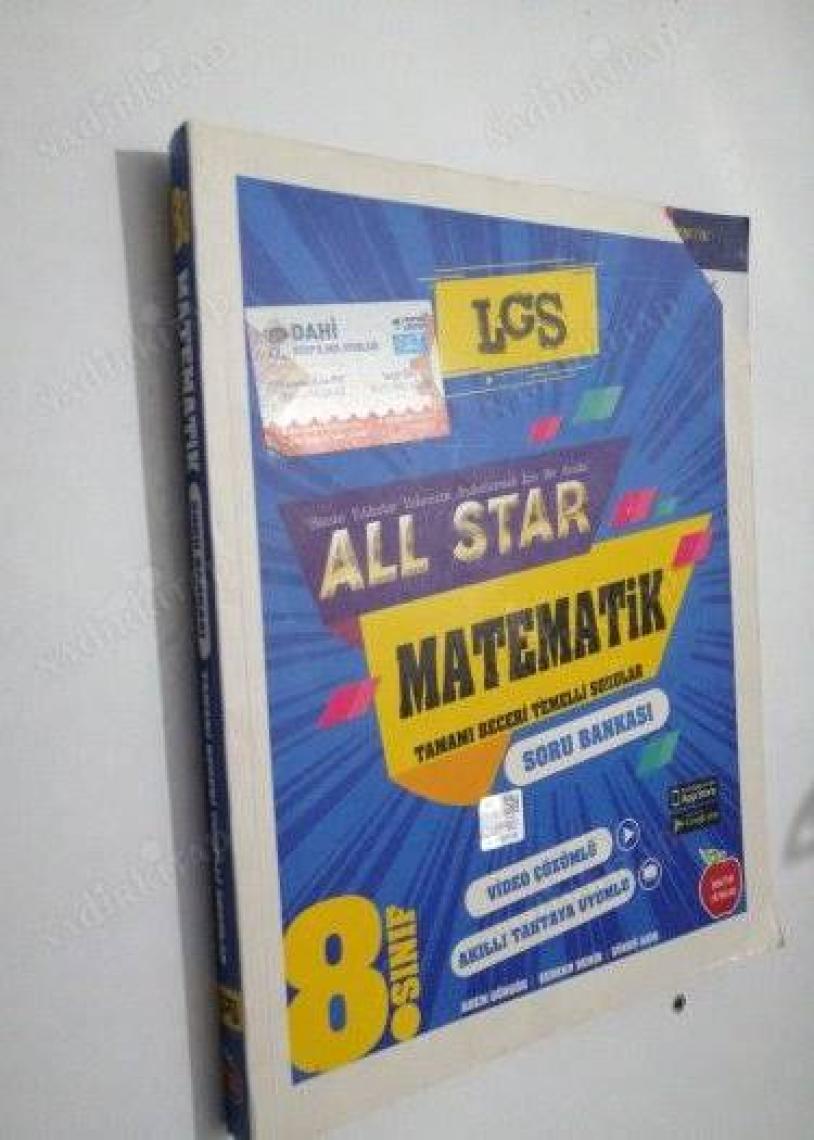 Newton Yayınları 8. Sınıf All Star Matematik Deneme Sınavı Yeni