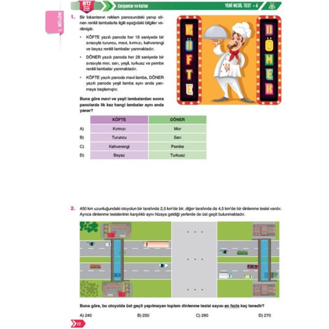 Sınav Yayınları 8. Sınıf LGS Matematik Soru Bankası