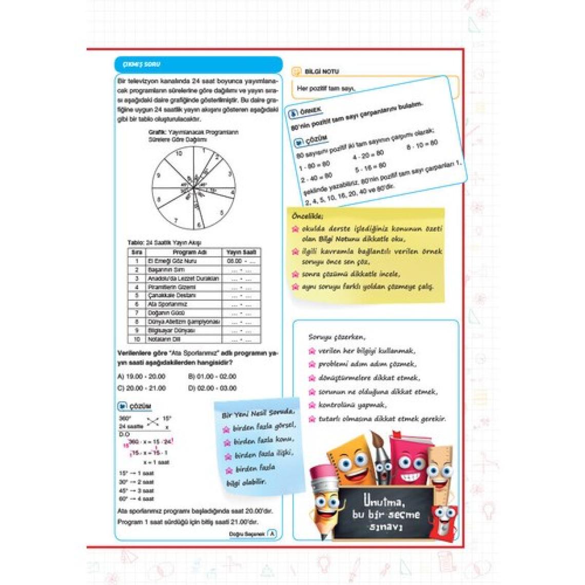 Sınav Yayınları 8. Sınıf LGS Matematik Soru Bankası