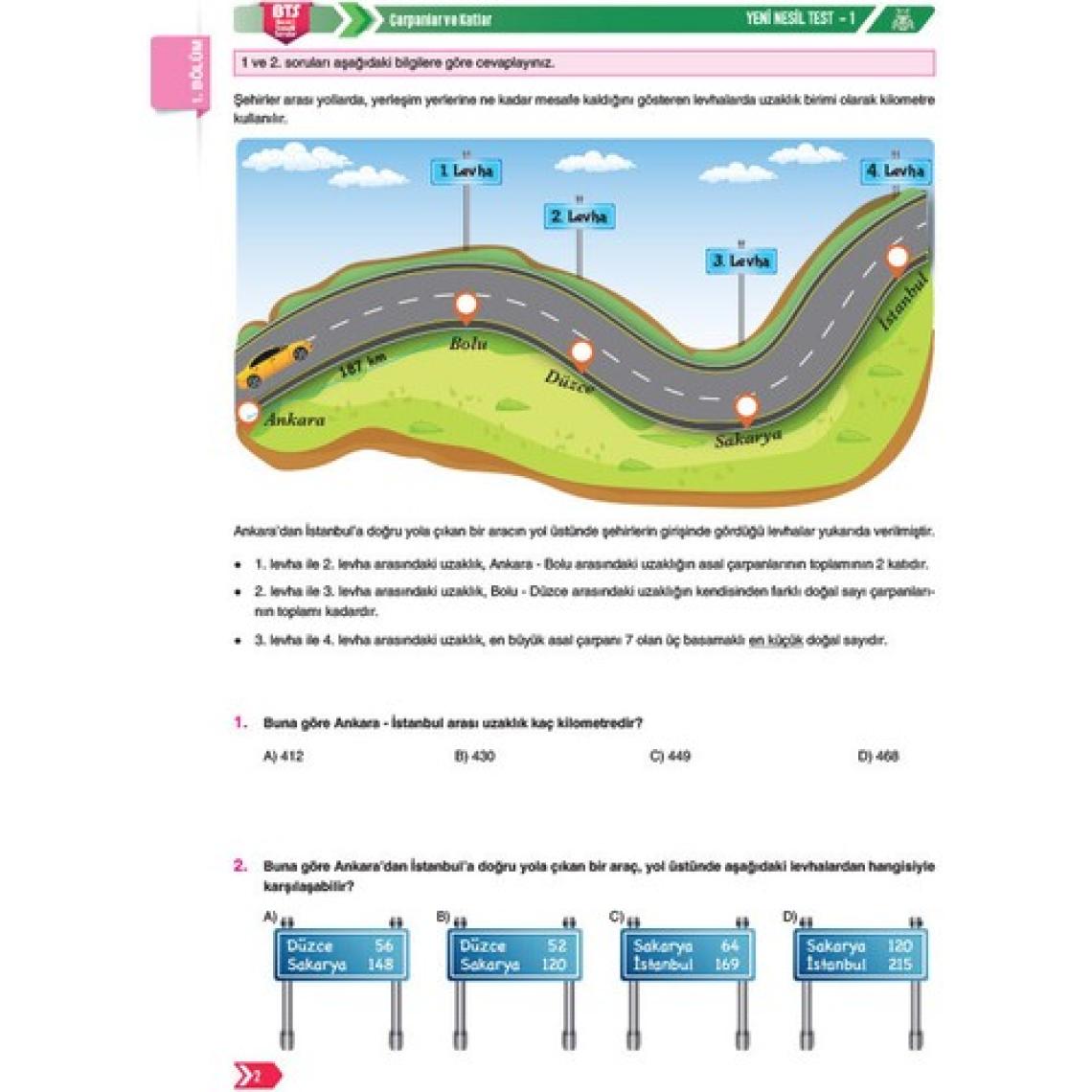 Sınav Yayınları 8. Sınıf LGS Matematik Soru Bankası